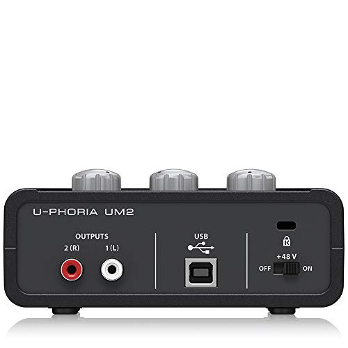 Behringer UM2 U-Phoria - Interfaz de Audio USB