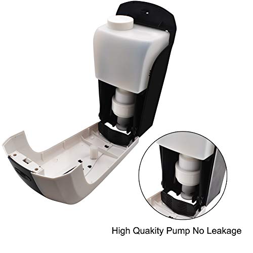 BeiLan Dispensador de jabón Manual, dispensador de Gel de Ducha – montado en la Pared para champú o Limpiador de Manos (500 ml)