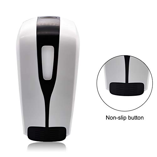 BeiLan Dispensador de jabón Manual, dispensador de Gel de Ducha – montado en la Pared para champú o Limpiador de Manos (500 ml)