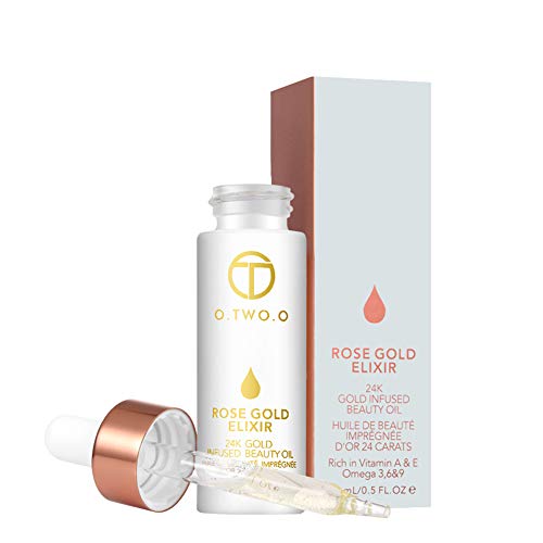 Beito 1 UNID Oro Rosa Elixir Piel Maquillaje Aceite Belleza Aceite Esencial Antes de Base Primer Lip Primer Hidratante Aceite Facial Para Mujeres Cuidado de la Piel