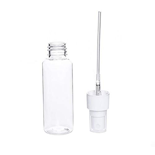 Beito 4pc Bote Spray Botella de Aerosol Vacío Plástico Transparente Niebla Fina Atomizador de Viaje Conjunto de Botellas (100 ML)