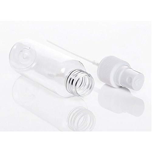 Beito 4pc Bote Spray Botella de Aerosol Vacío Plástico Transparente Niebla Fina Atomizador de Viaje Conjunto de Botellas (100 ML)