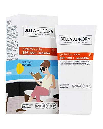 Bella Aurora Crema Protector Solar Facial SPF 100+ (Piel Sensible) - 40 ml