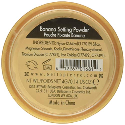 Bellapierre Cosmetics Banana Setting Powder - 4 ml