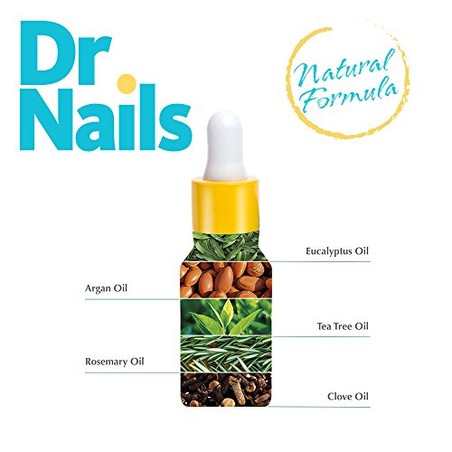 Belle Azul - Dr. Nails KIT - Fórmula Anti Hongos para Uñas, Desinfecta uñas con hongos, Restablece Apariencia saludable, Enriquecido con Aceite de Argán, Árbol de Té y Aceite de Clavo, 3x10 ml.