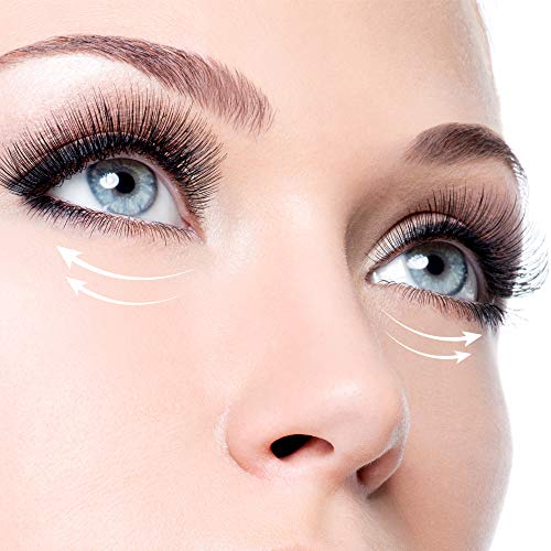 Belle Azul - PURE SWISS - Sérum Anti-Edad Corrector para los Ojos, Ilumina y Reduce la aparición de Ojeras, Incorpora masajeador, Roll-on para una Mejor Absorción, 15ml