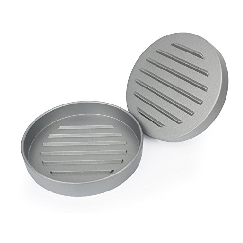 Belmalia Prensa Burger 100 Hojas de Papel de Horno Burgers, Hamburguesas, Cheeseburgers, Frikandellen, Albóndigas, Sartén, Barbacoa, Antiadherente, 11cm