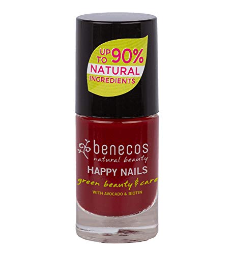 Benecos Laca De Uñas Cherry Red 5Ml. 1 Unidad 250 g
