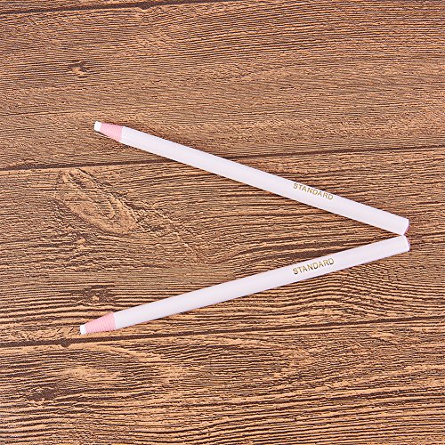 BENECREAT 12PCS Herramientas de Trazado de Lapiz Solubles en Agua para La Costura del Estudiante y Dibujo de Los Estudiantes, Blanco