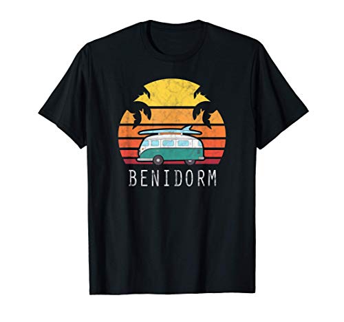 Benidorm Spain Espana Souvenir Trip Vacation Travel T Gift Camiseta