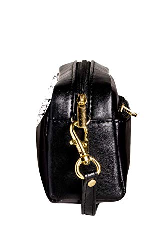 Bennigiry Bandera pirata Jolly Roger Estuche para lápices de gran capacidad con ojo de estuche para bolígrafos para niños y estudiantes, bolsa para viajes, escuela, pequeña bolsa de cosméticos