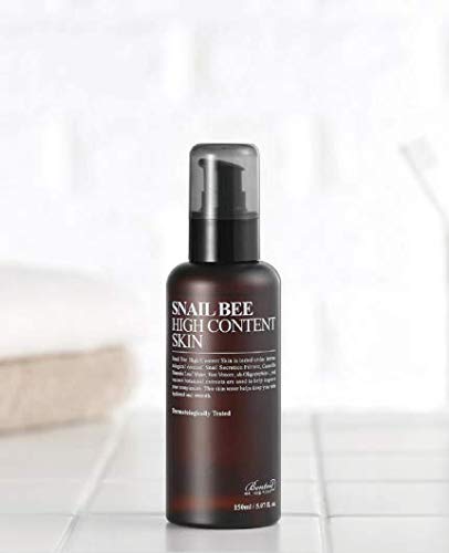 Benton Snail Bee High Content Skin, Tónico Facial Hidratante Antiarrugas, Antimanchas - 150 ml.