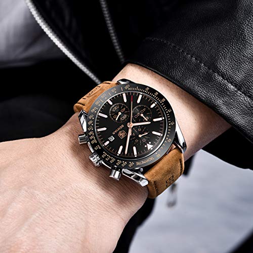 BENYAR Sport Casual Reloj de Pulsera de Cuarzo analógico Impermeable para Hombres