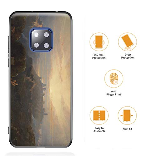 Berkin Arts David Roberts para el Caso del Huawei Mate 20 Pro/Estuche para teléfono móvil de Bellas Artes/Impresión Giclee UV en la Cubierta del(Ilstle di Alcalá De Guadaíra)