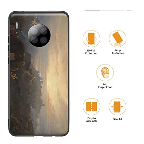Berkin Arts David Roberts para el Caso del Huawei Mate 30 /Estuche para teléfono móvil de Bellas Artes/Impresión Giclee UV en la Cubierta del teléfono móvil(Ilstle di Alcalá De Guadaíra)
