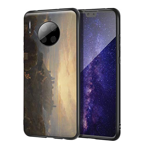 Berkin Arts David Roberts para el Caso del Huawei Mate 30 /Estuche para teléfono móvil de Bellas Artes/Impresión Giclee UV en la Cubierta del teléfono móvil(Ilstle di Alcalá De Guadaíra)