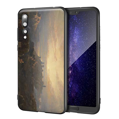 Berkin Arts David Roberts para el Caso del Huawei P20 Pro/Estuche para teléfono móvil de Bellas Artes/Impresión Giclee UV en la Cubierta del teléfono móvil(Ilstle di Alcalá De Guadaíra)