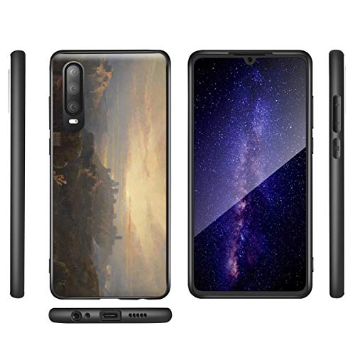 Berkin Arts David Roberts para el Caso del Huawei P30/Estuche para teléfono móvil de Bellas Artes/Impresión Giclee UV en la Cubierta del teléfono móvil(Ilstle di Alcalá De Guadaíra)