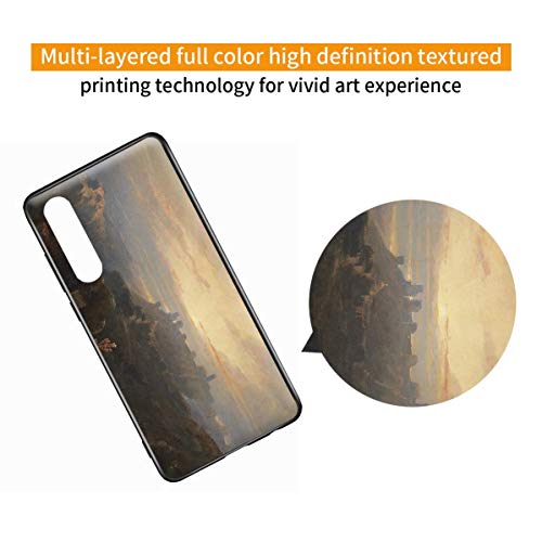 Berkin Arts David Roberts para el Caso del Huawei P30/Estuche para teléfono móvil de Bellas Artes/Impresión Giclee UV en la Cubierta del teléfono móvil(Ilstle di Alcalá De Guadaíra)