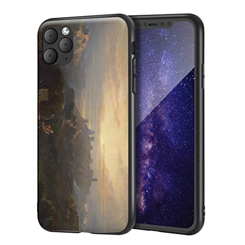 Berkin Arts David Roberts para el Caso del iPhone 11 Pro MAX/Estuche para teléfono móvil de Bellas Artes/Impresión Giclee UV en la Cubierta del teléfono móvil(Ilstle di Alcalá De Guadaíra)