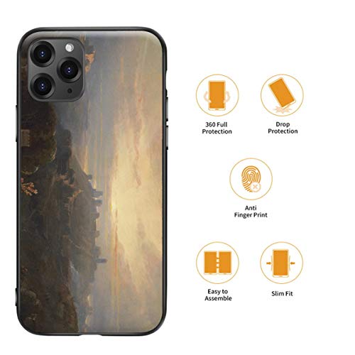 Berkin Arts David Roberts para el Caso del iPhone 11 Pro/Estuche para teléfono móvil de Bellas Artes/Impresión Giclee UV en la Cubierta del teléfono móvil(Ilstle di Alcalá De Guadaíra)