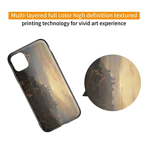 Berkin Arts David Roberts para el Caso del iPhone 11/Estuche para teléfono móvil de Bellas Artes/Impresión Giclee UV en la Cubierta del teléfono móvil(Ilstle di Alcalá De Guadaíra)
