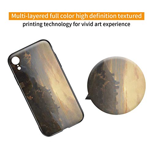 Berkin Arts David Roberts para el Caso del iPhone XR/Estuche para teléfono móvil de Bellas Artes/Impresión Giclee UV en la Cubierta del teléfono móvil(Ilstle di Alcalá De Guadaíra)