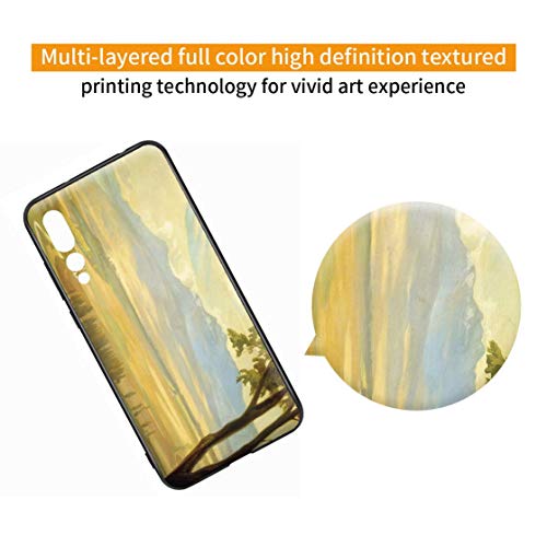 Berkin Arts Diego Rivera para el Caso del Huawei P20 Pro/Estuche para teléfono móvil de Bellas Artes/Impresión Giclee UV en la Cubierta del teléfono móvil(Mattina di Avila)