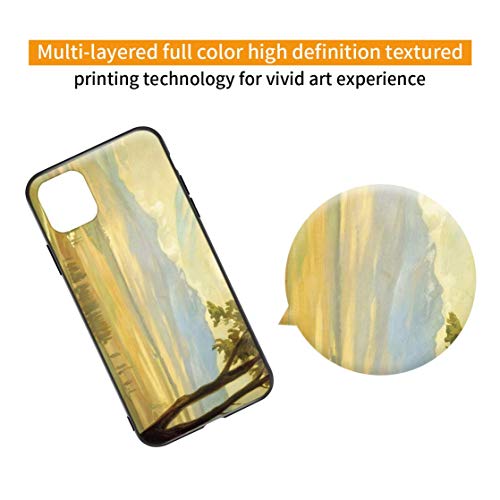 Berkin Arts Diego Rivera para el Caso del iPhone 11 Pro MAX/Estuche para teléfono móvil de Bellas Artes/Impresión Giclee UV en la Cubierta del teléfono móvil(Mattina di Avila)