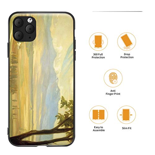 Berkin Arts Diego Rivera para el Caso del iPhone 11 Pro MAX/Estuche para teléfono móvil de Bellas Artes/Impresión Giclee UV en la Cubierta del teléfono móvil(Mattina di Avila)