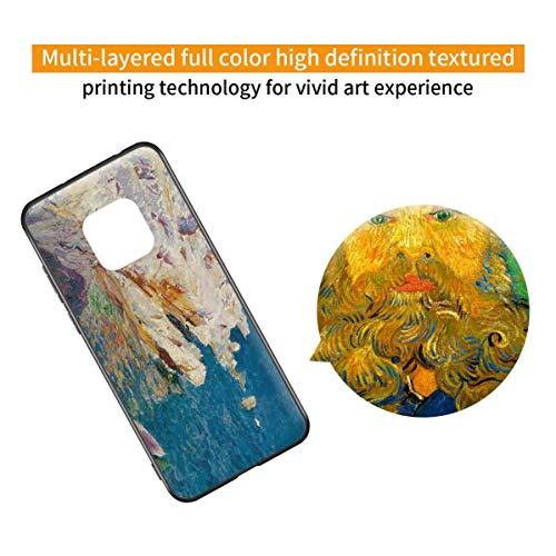 Berkin Arts Joaquin Sorolla para el Caso del Huawei Mate 20 Pro/Estuche para teléfono móvil de Bellas Artes/Impresión Giclee UV en la Cubierta del(Rocce a Javea)