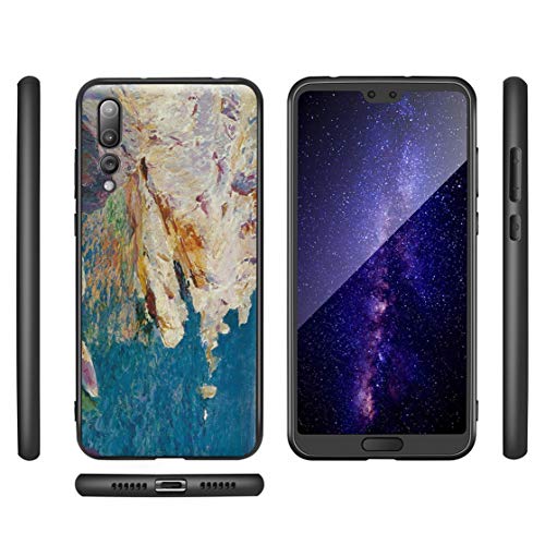 Berkin Arts Joaquin Sorolla para el Caso del Huawei P20 Pro/Estuche para teléfono móvil de Bellas Artes/Impresión Giclee UV en la Cubierta del teléfono móvil(Rocce a Javea)