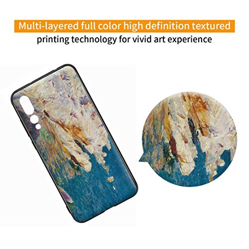 Berkin Arts Joaquin Sorolla para el Caso del Huawei P20 Pro/Estuche para teléfono móvil de Bellas Artes/Impresión Giclee UV en la Cubierta del teléfono móvil(Rocce a Javea)