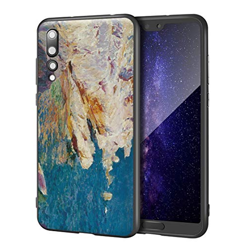 Berkin Arts Joaquin Sorolla para el Caso del Huawei P20 Pro/Estuche para teléfono móvil de Bellas Artes/Impresión Giclee UV en la Cubierta del teléfono móvil(Rocce a Javea)