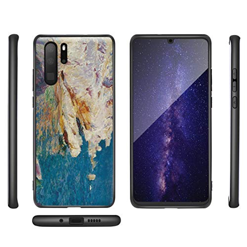 Berkin Arts Joaquin Sorolla para el Caso del Huawei P30 Pro/Estuche para teléfono móvil de Bellas Artes/Impresión Giclee UV en la Cubierta del teléfono móvil(Rocce a Javea)