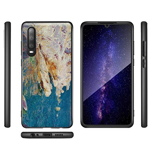 Berkin Arts Joaquin Sorolla para el Caso del Huawei P30/Estuche para teléfono móvil de Bellas Artes/Impresión Giclee UV en la Cubierta del teléfono móvil(Rocce a Javea)