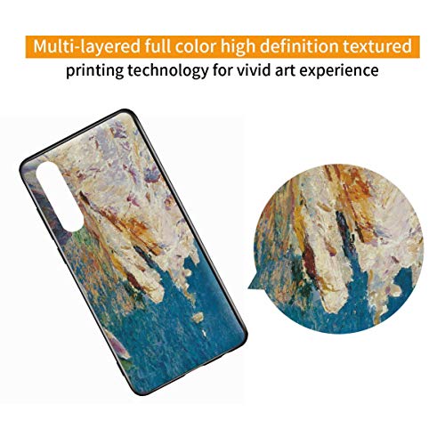 Berkin Arts Joaquin Sorolla para el Caso del Huawei P30/Estuche para teléfono móvil de Bellas Artes/Impresión Giclee UV en la Cubierta del teléfono móvil(Rocce a Javea)