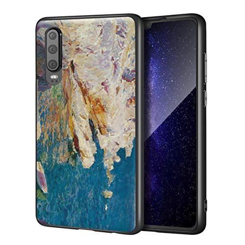 Berkin Arts Joaquin Sorolla para el Caso del Huawei P30/Estuche para teléfono móvil de Bellas Artes/Impresión Giclee UV en la Cubierta del teléfono móvil(Rocce a Javea)