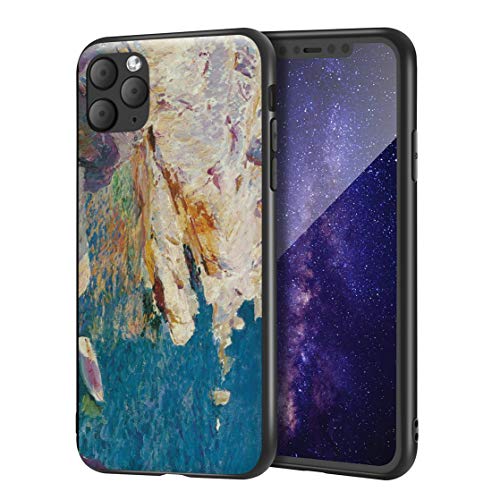 Berkin Arts Joaquin Sorolla para el Caso del iPhone 11 Pro MAX/Estuche para teléfono móvil de Bellas Artes/Impresión Giclee UV en la Cubierta del teléfono móvil(Rocce a Javea)