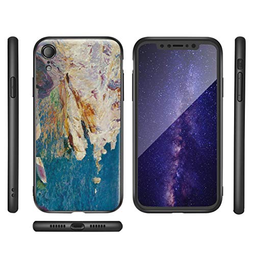 Berkin Arts Joaquin Sorolla para el Caso del iPhone XR/Estuche para teléfono móvil de Bellas Artes/Impresión Giclee UV en la Cubierta del teléfono móvil(Rocce a Javea)