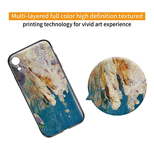 Berkin Arts Joaquin Sorolla para el Caso del iPhone XR/Estuche para teléfono móvil de Bellas Artes/Impresión Giclee UV en la Cubierta del teléfono móvil(Rocce a Javea)