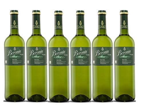 Beronia Beronia Viura D.O Rioja. Vino Blanco - 750 ml - 6 botellas x 125 ml - Total: 4500 ml