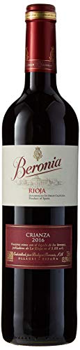 Beronia Crianza Vino D.O.Ca. Rioja - 6 Botellas de 750 ml - Total: 4500 ml