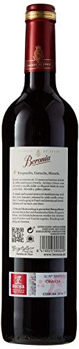 Beronia Crianza Vino D.O.Ca. Rioja - 6 Botellas de 750 ml - Total: 4500 ml