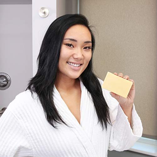 BeShiny - Jabón brillante para la piel con vitaminas de papaya Kojic acido glutatión, antiacné, antienvejecimiento, 200 g para iluminar manchas oscuras, evitar espinillas y eliminar puntos negros