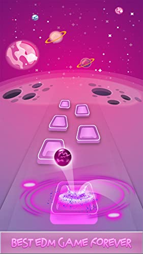 Best Music Tiles Neon Ball Hop Game! EDM Rush Dancing Ball Forever