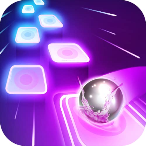 Best Music Tiles Neon Ball Hop Game! EDM Rush Dancing Ball Forever
