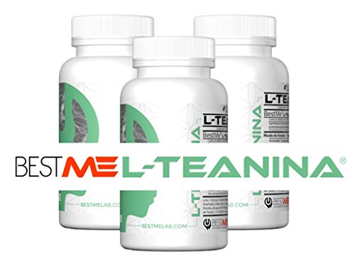 Bestme L-teanina 200mg. Alivio de la Ansiedad y Estrés ‍. Mejora el Enfoque y Concentración Efectos Nootrópicos Calmantes. 100% Natural (camellia Sinensis ::: Planta Del Té) 60 Cápsulas