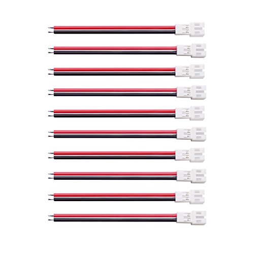 BETAFPV 10pcs Upgraded Tiny Whoop JST-PH 2.0 Power Whoop Female Connector Cable 55mm for Blade Inductrix