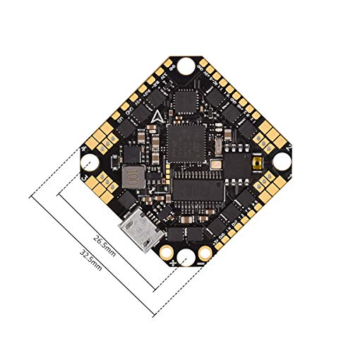 BETAFPV F4 20A AIO Brushless Toothoick Flight Controller V3 2-4S BLHELI_S 20A ESC No RX with XT30 Connector for FPV 3-4inch HD Toothpick Quadcopter